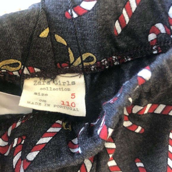 Zara Girls Christmas Legging bundle NWT - Picture 6 of 8